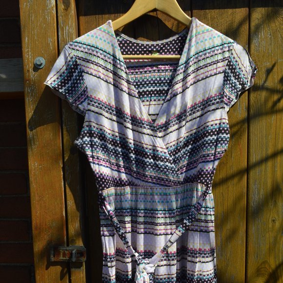 Dakine Jersey Faux-wrap dress - Picture 1 of 9